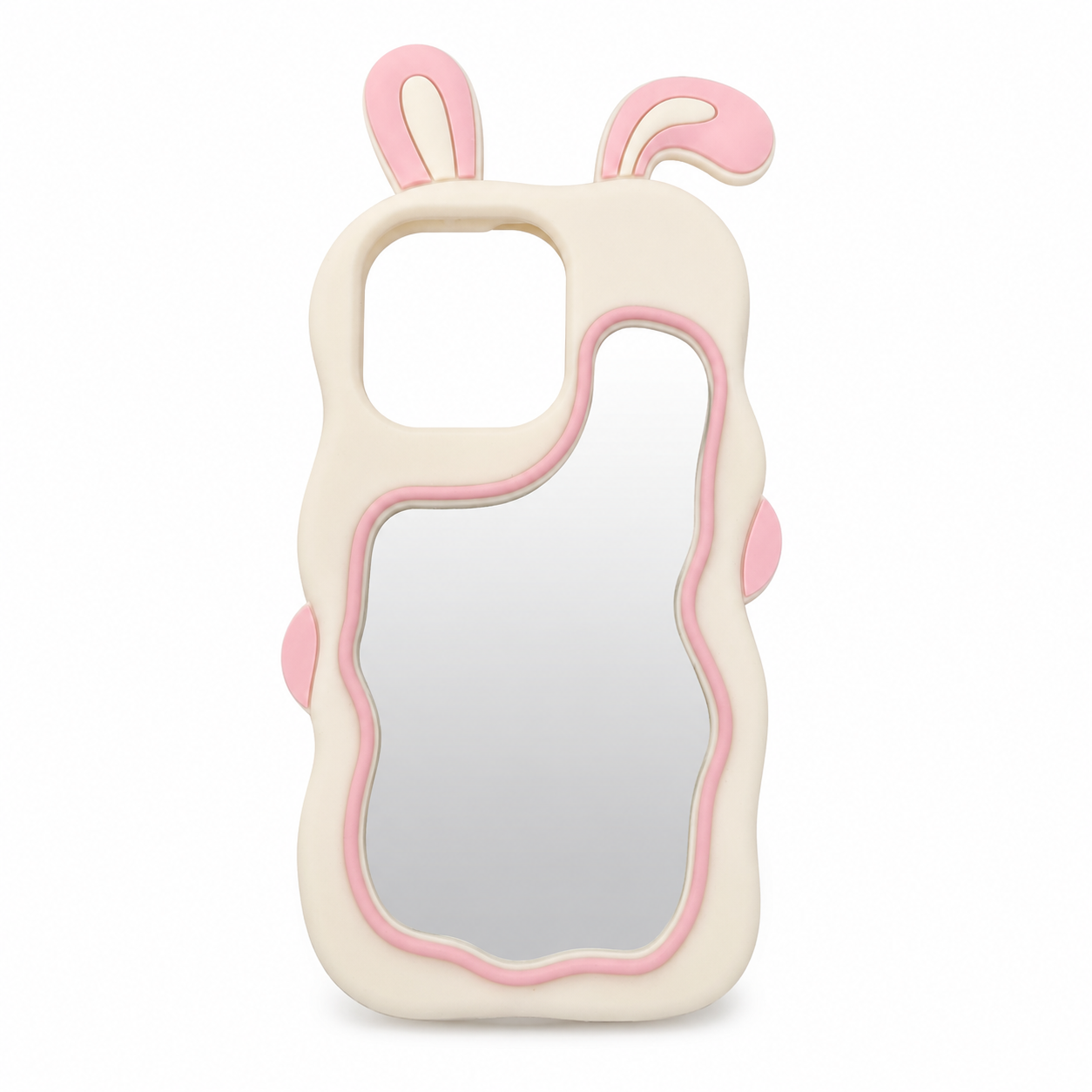 Cute Bunny Soft Silicone Phone Case with Camera Protection (iphone 13pro max)