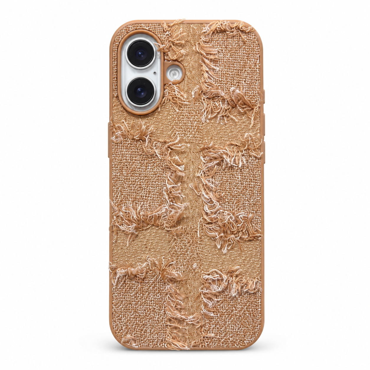 Premium Denim Fabric Texture Phone Case with Camera Protection (iphone 14pro max)