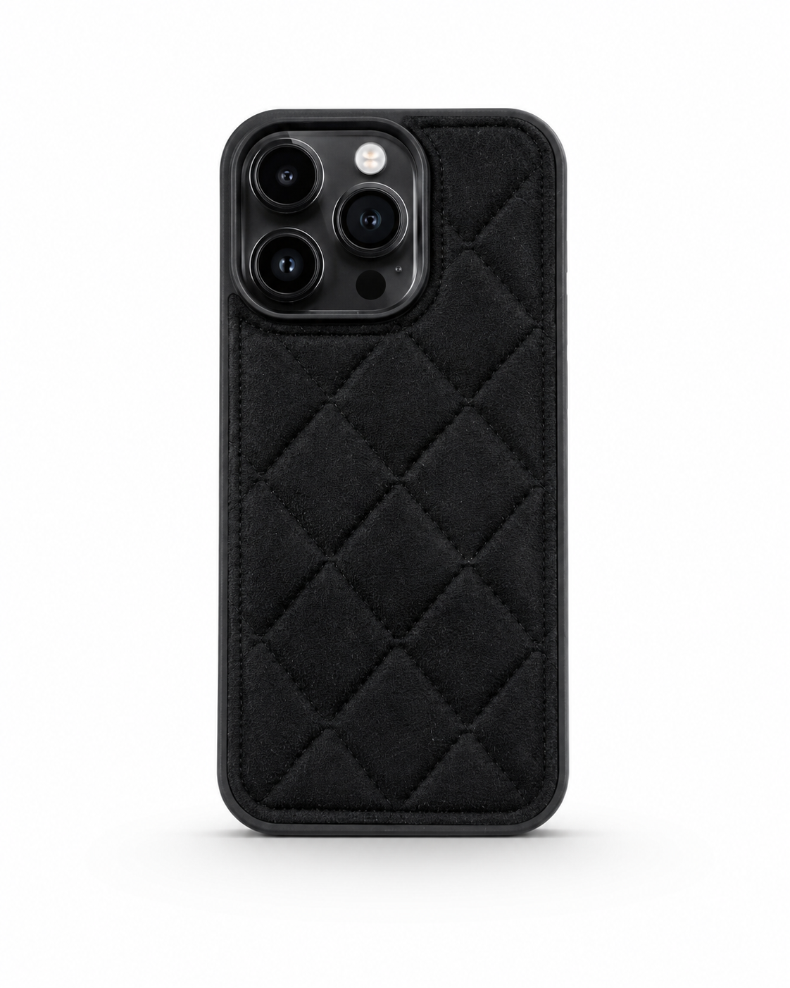 Premium Quilted Suede Texture Phone Case with Camera Protection (iphone 14)