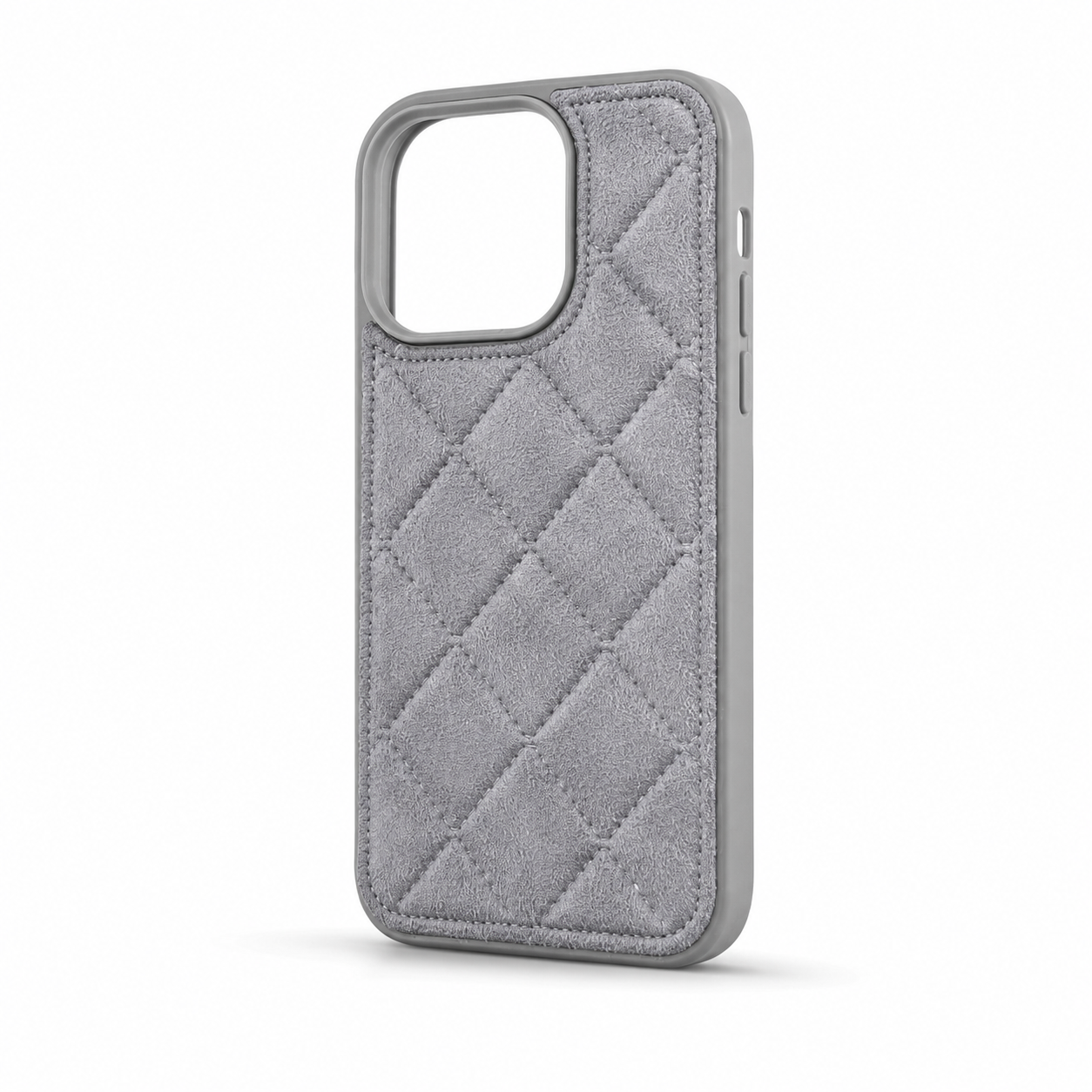 Premium Quilted Suede Texture Phone Case with Camera Protection (iphone 14)