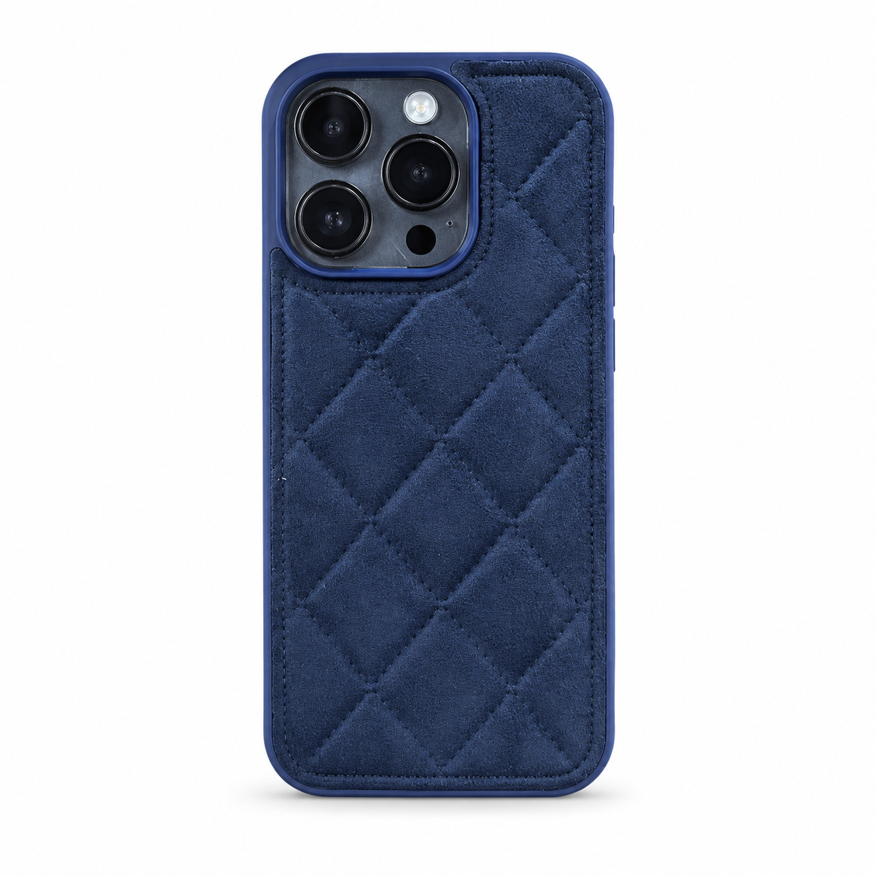 Premium Quilted Suede Texture Phone Case with Camera Protection (iphone 14)