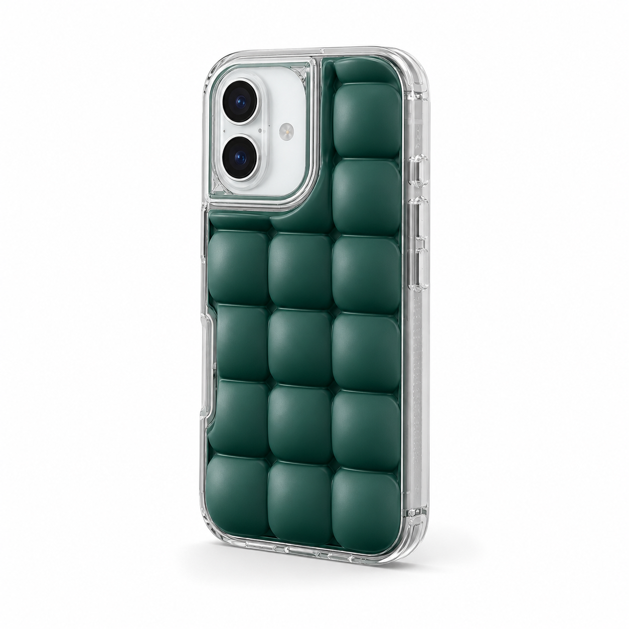 Transparent Bubble Cushion Phone Case with Camera Protection (iphone 15)