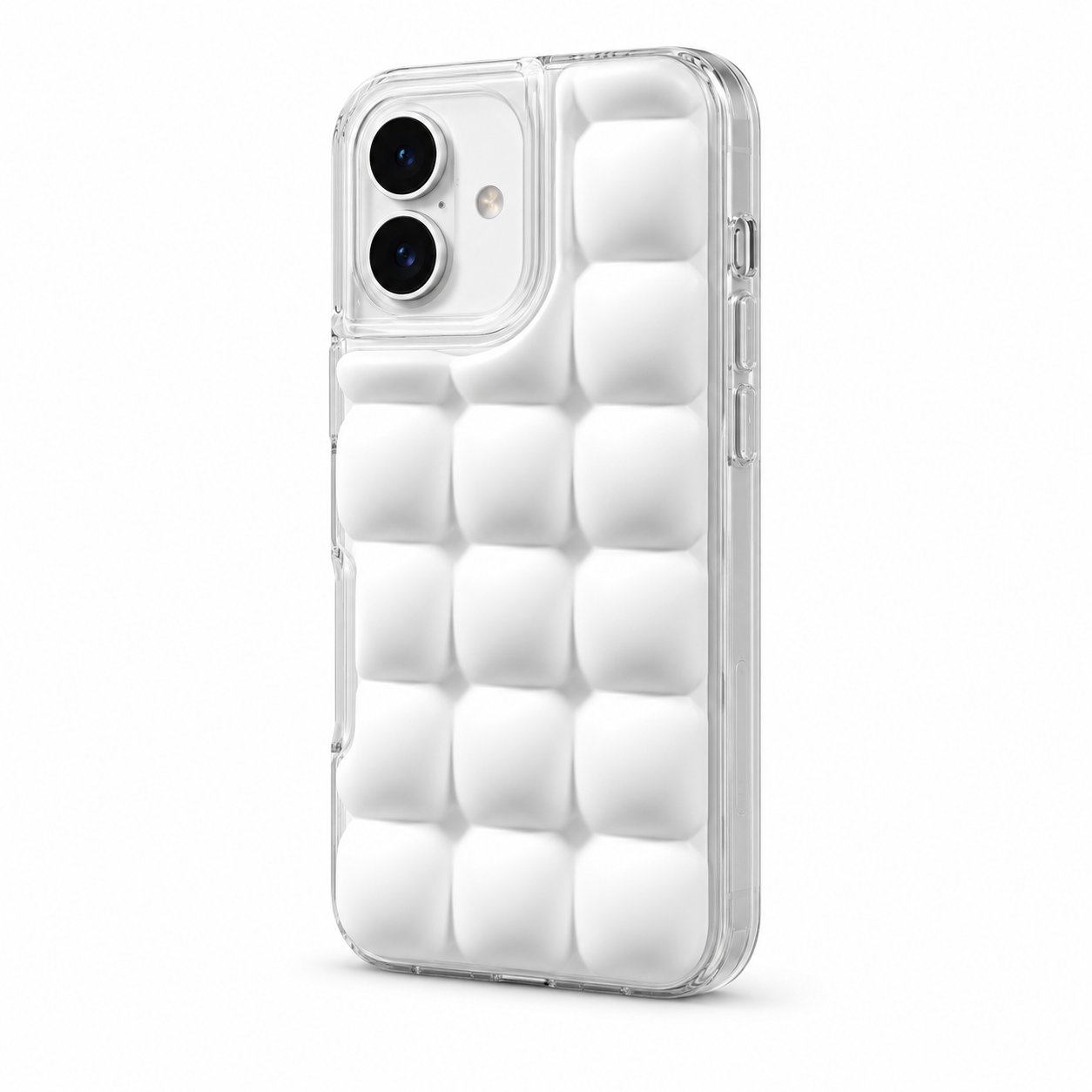 Transparent Bubble Cushion Phone Case with Camera Protection (iphone 15)