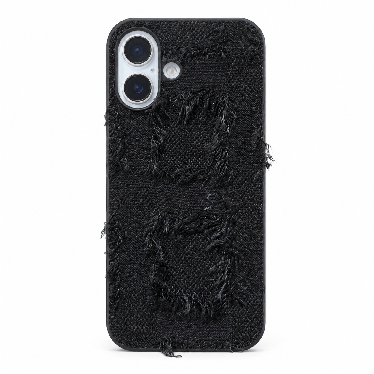 Premium Denim Fabric Texture Phone Case with Camera Protection (iphone 14pro)
