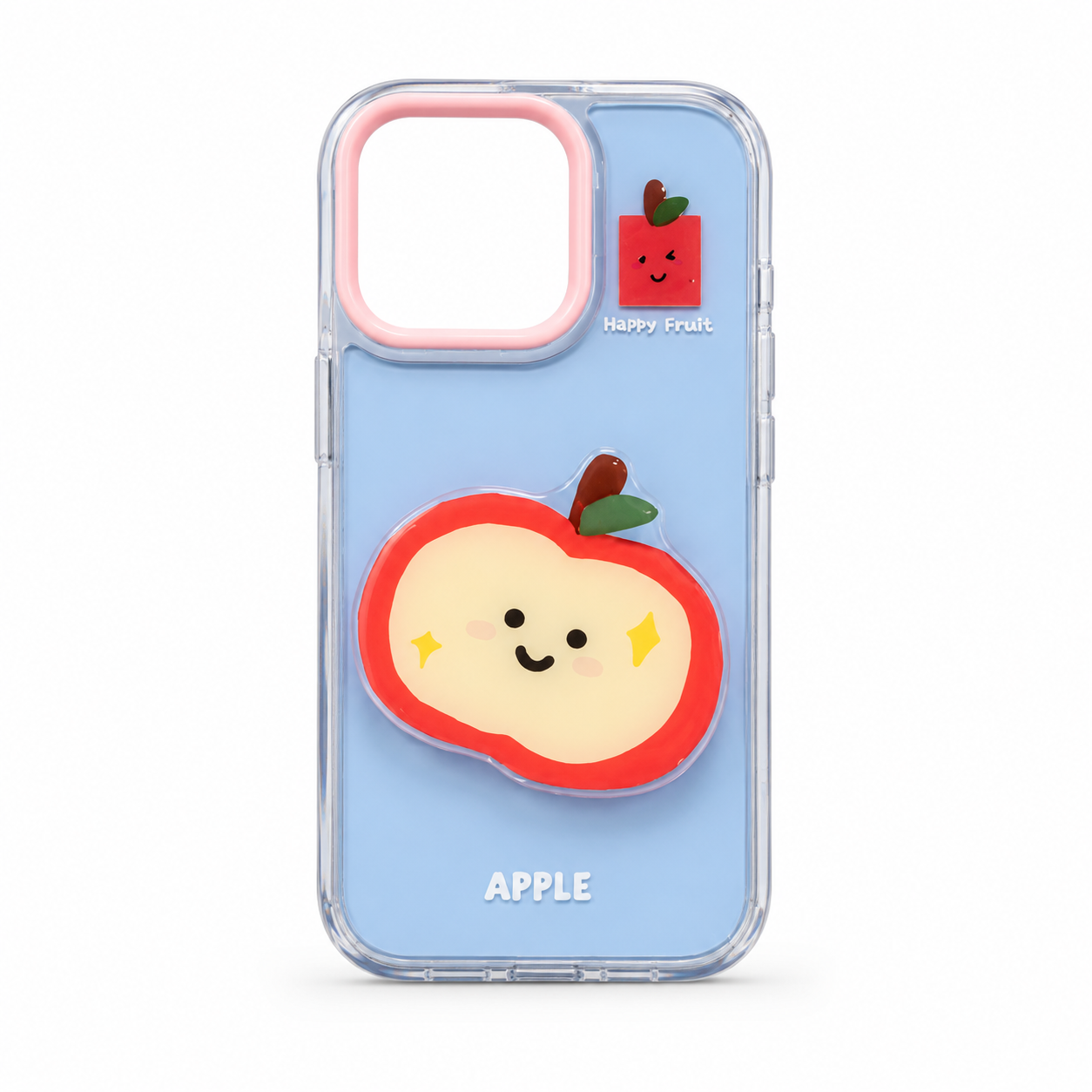 Cute 3D Fruit Grip Phone Case with Camera Protection (iphone 15)